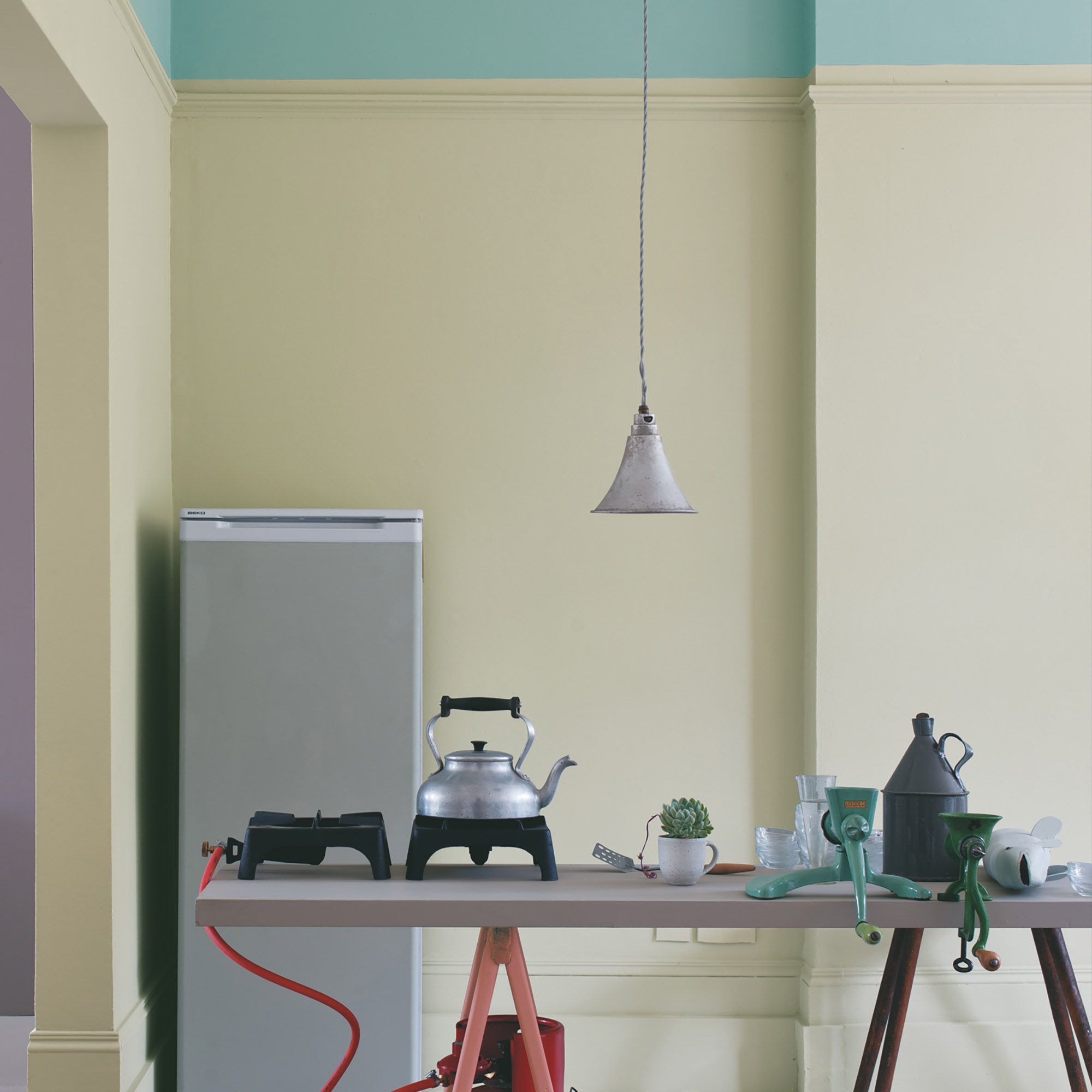 Farrow & Ball Estate Mizzle No.266 Eggshell Paint, 2.5L