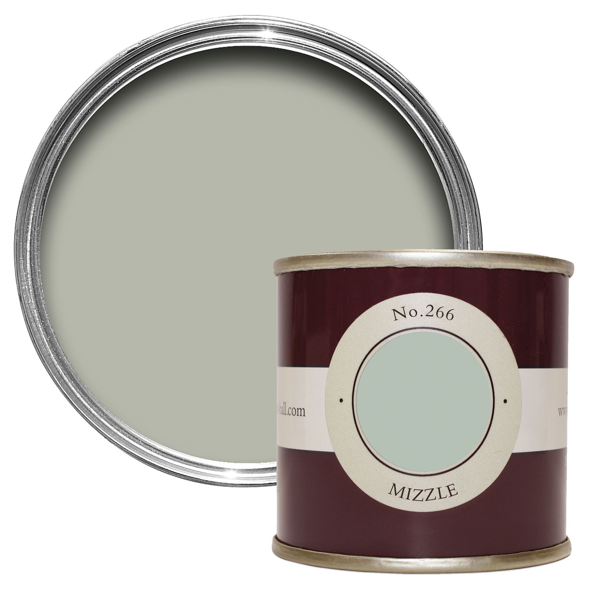Farrow & Ball Estate Mizzle No.266 Emulsion paint, 100ml Tester pot