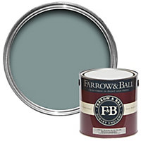 Farrow & Ball Estate Oval Room Blue No.85 Eggshell Paint, 2.5L