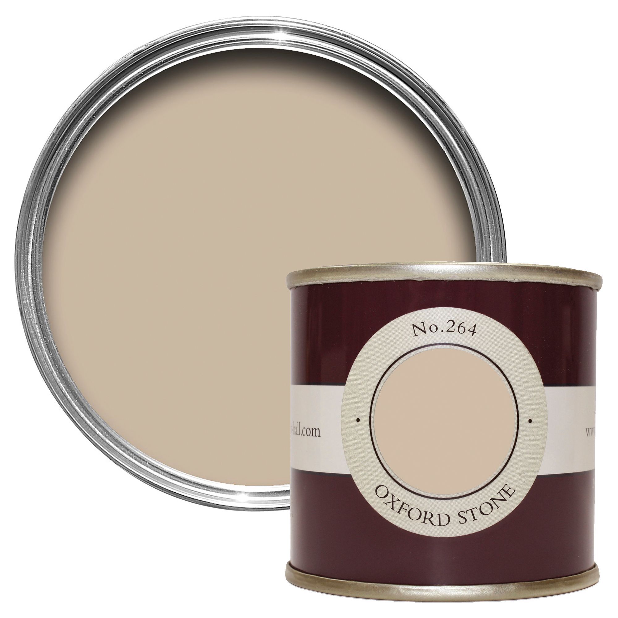 Farrow & Ball Estate Oxford stone No.264 Emulsion paint, 100ml Tester pot