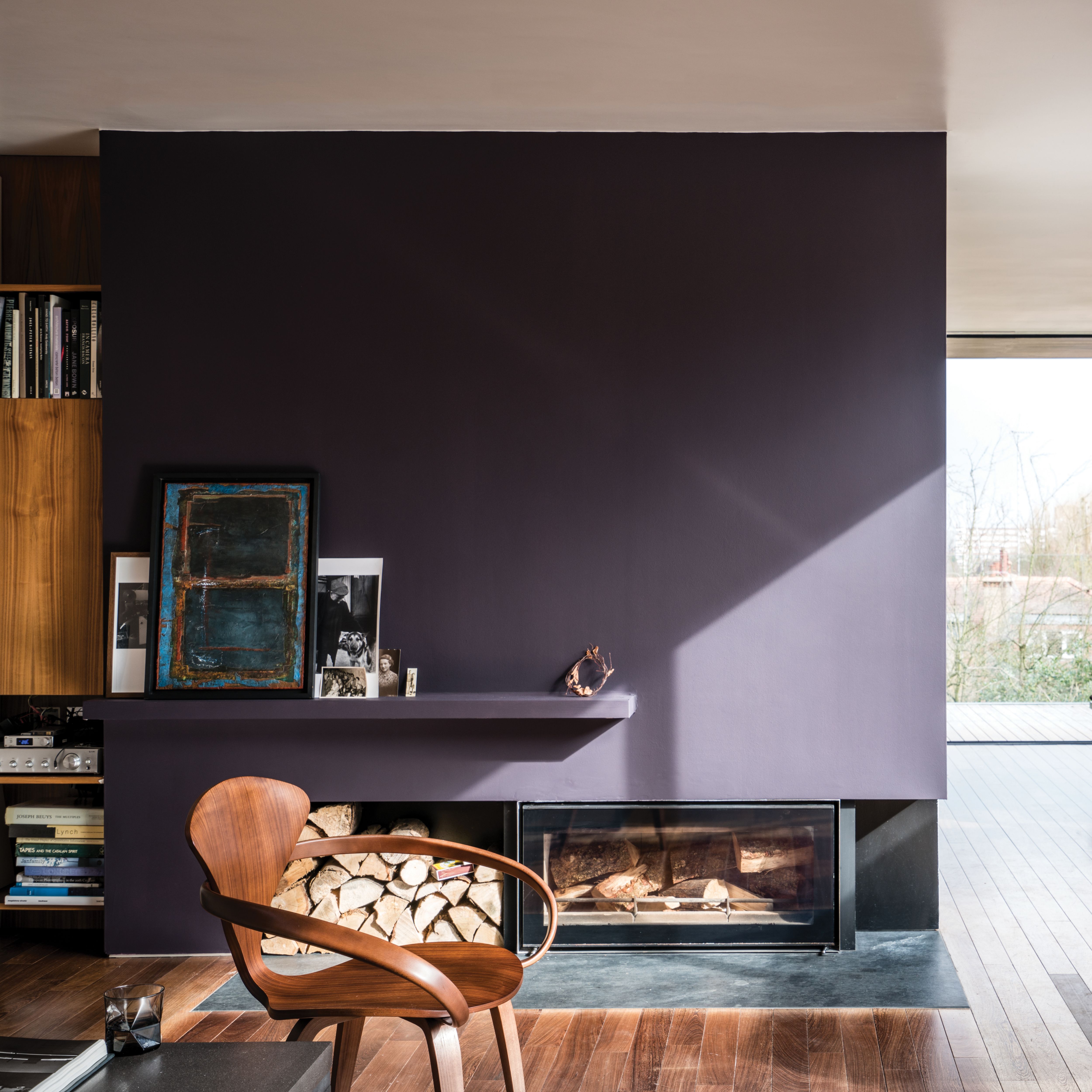 Farrow & Ball Estate Paean black No.294 Eggshell Paint, 750ml