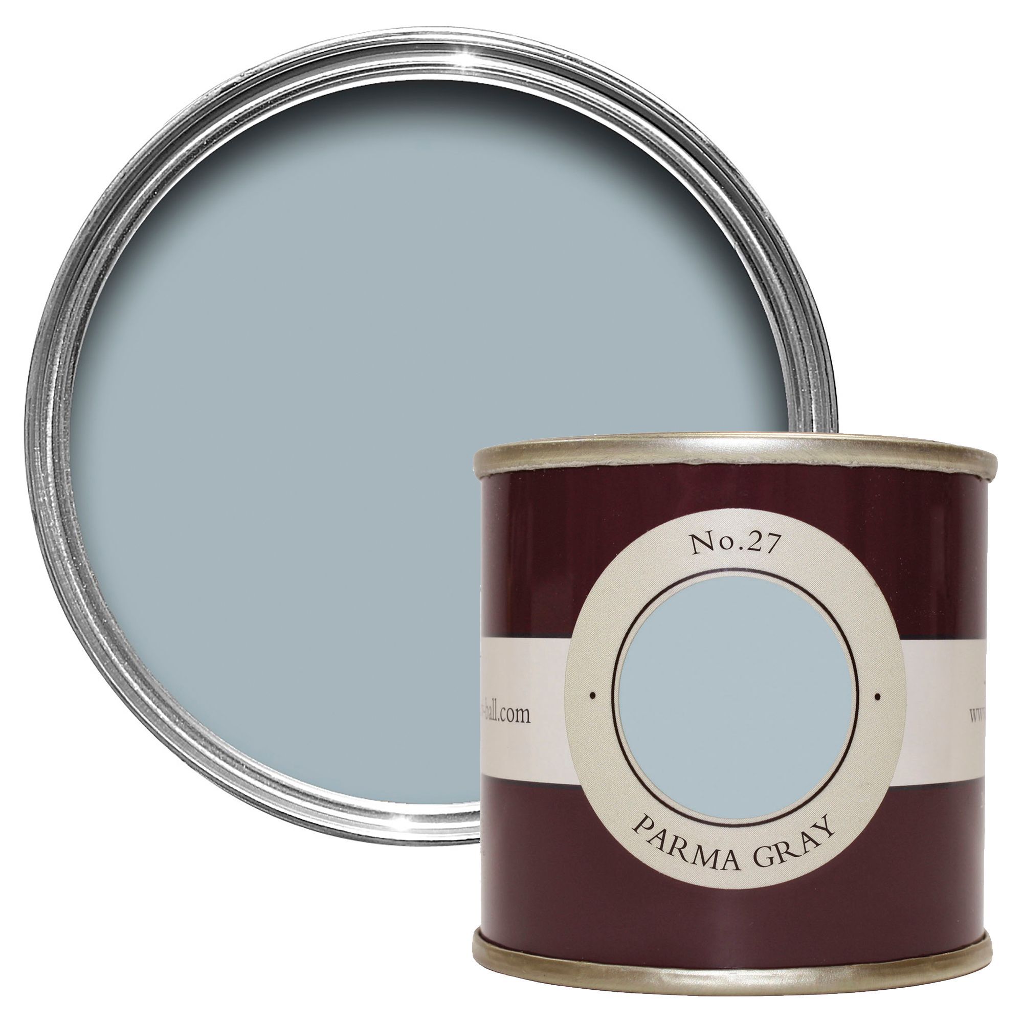 Farrow & Ball Estate Parma gray No.27 Emulsion paint, 100ml Tester pot