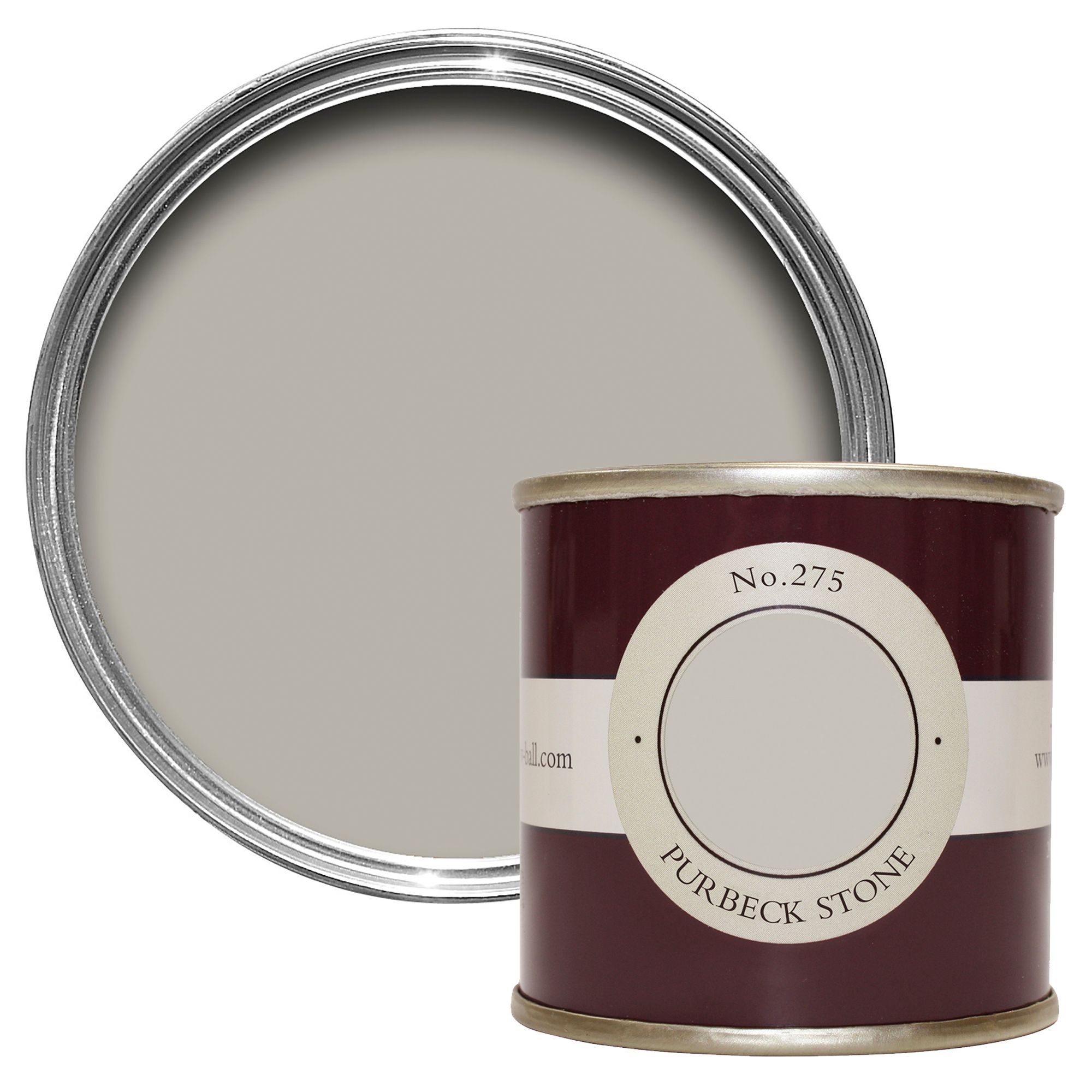 Farrow & Ball Estate Purbeck stone No.275 Emulsion paint, 100ml Tester pot