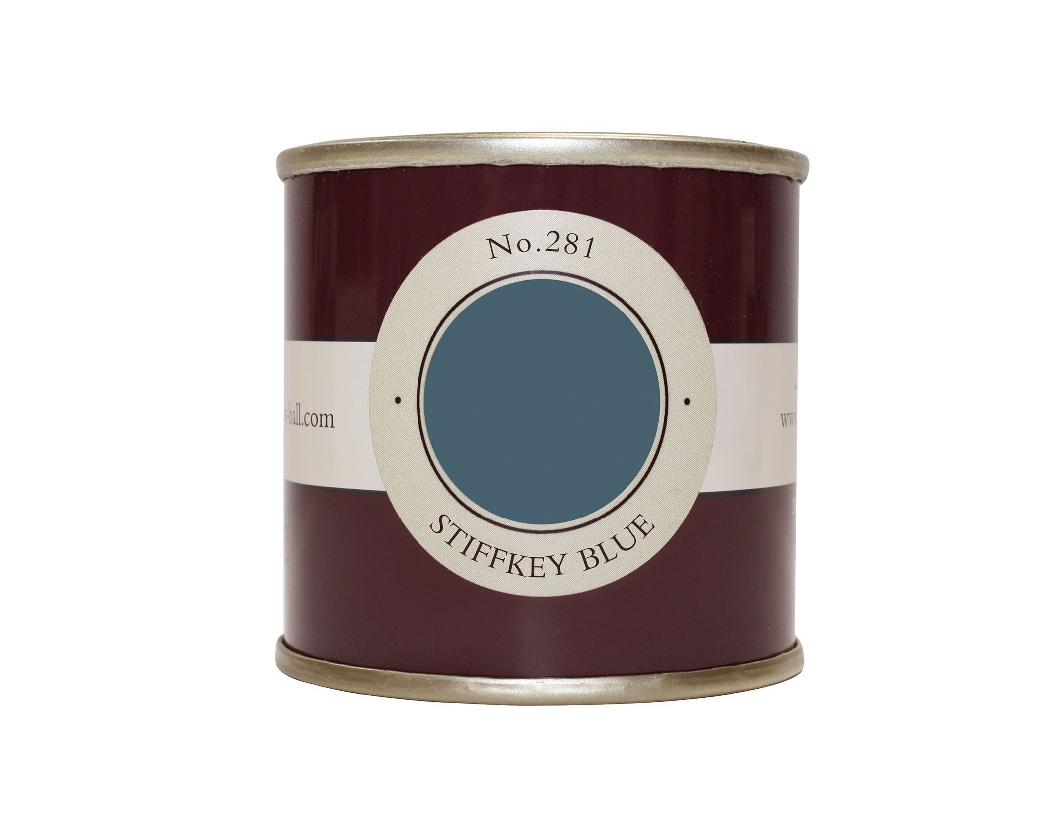Farrow & Ball Estate Stiffkey blue No.281 Emulsion paint, 100ml Tester pot