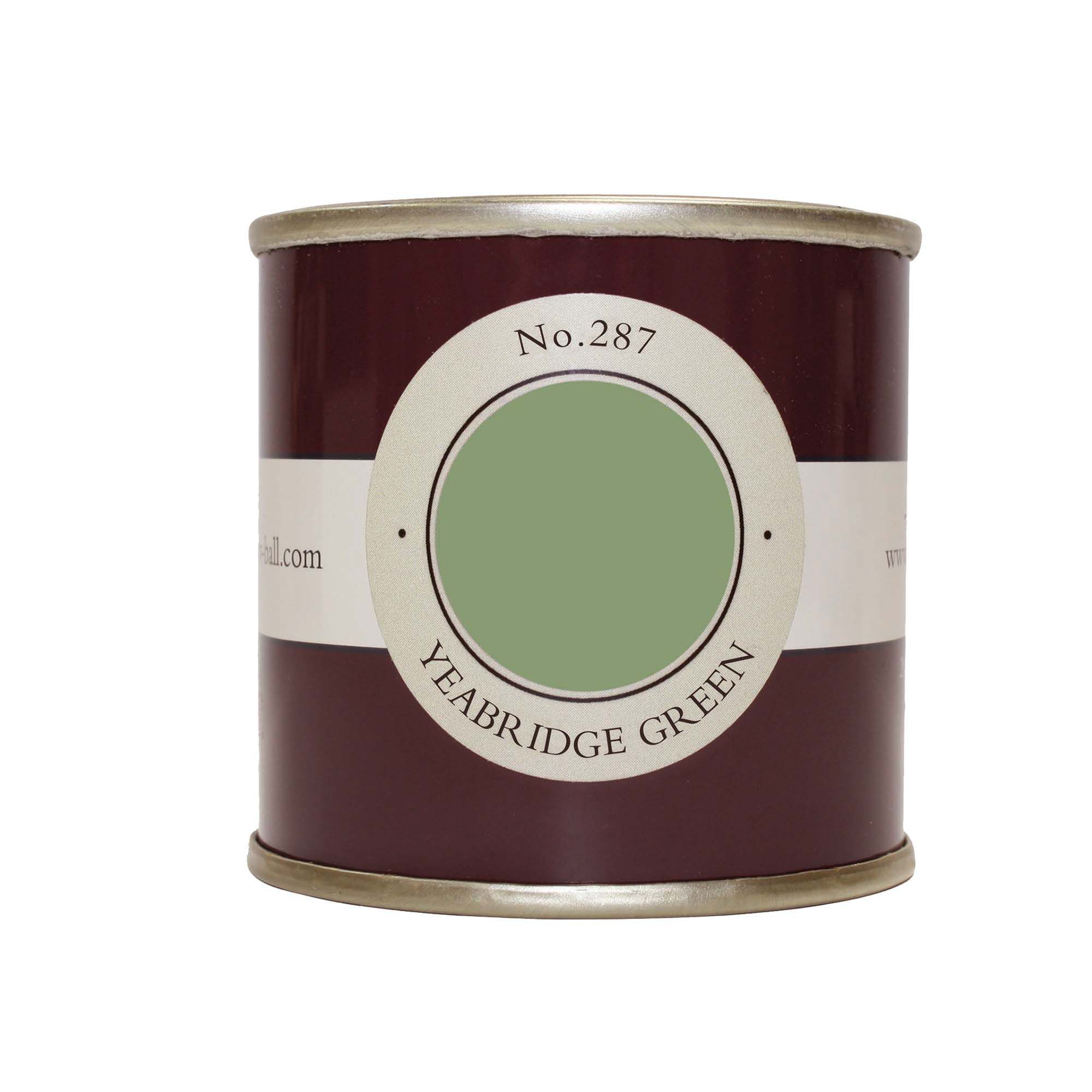 Farrow & Ball Estate Yeabridge green No.287 Emulsion paint, 100ml Tester pot