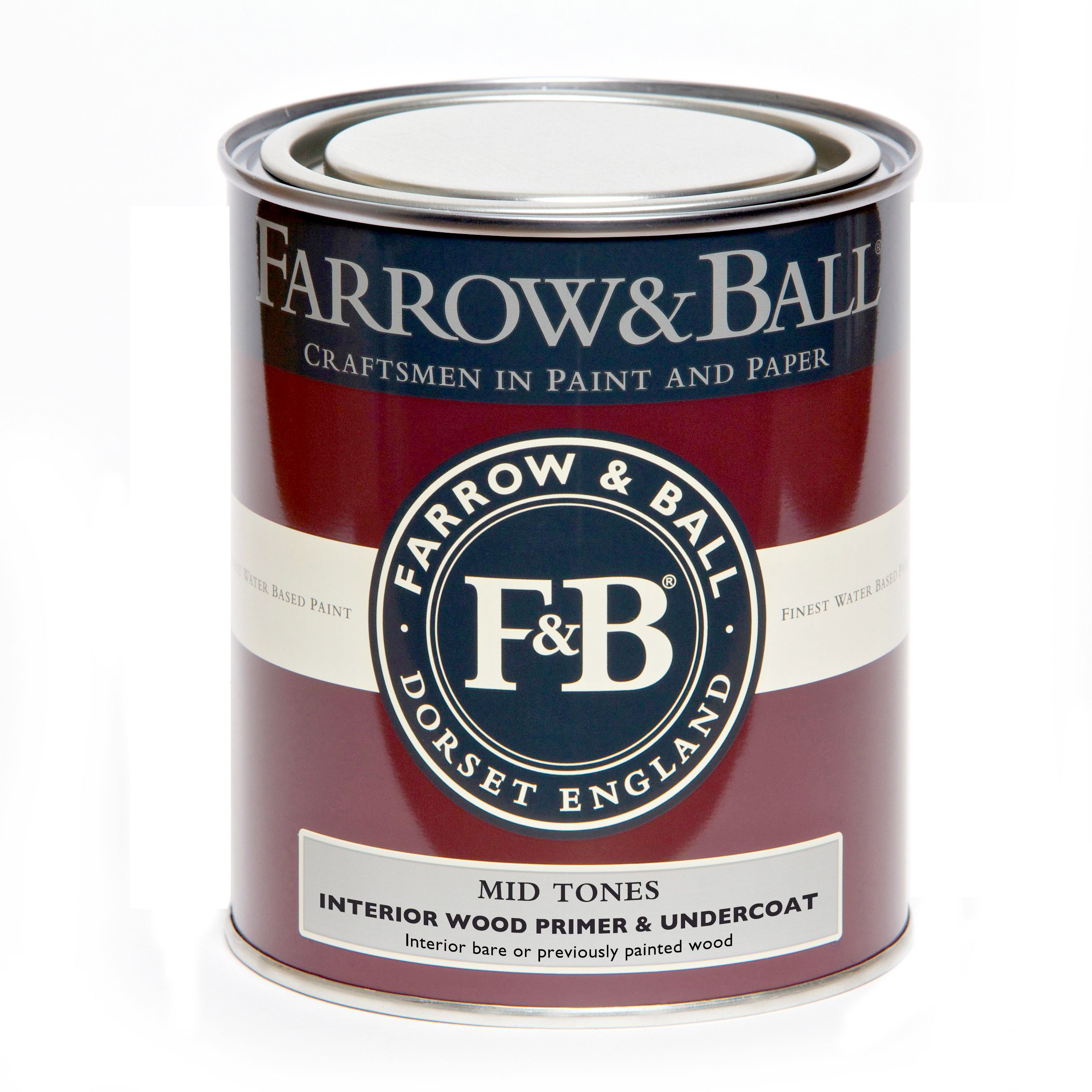 Farrow & Ball Mid tones Wood Primer & undercoat, 750ml