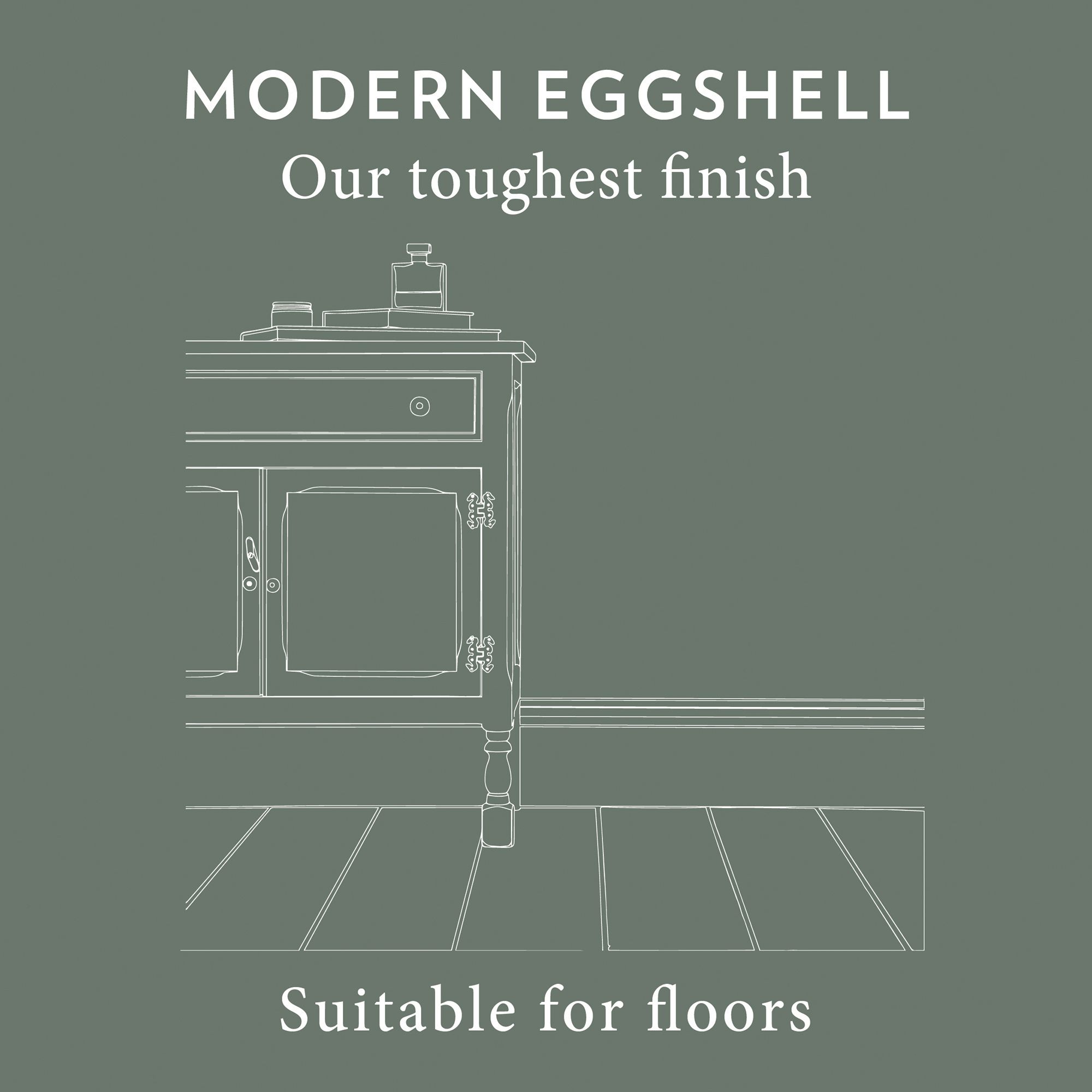 Farrow & Ball Modern Dibber No.312 Eggshell Metal & wood paint, 750ml