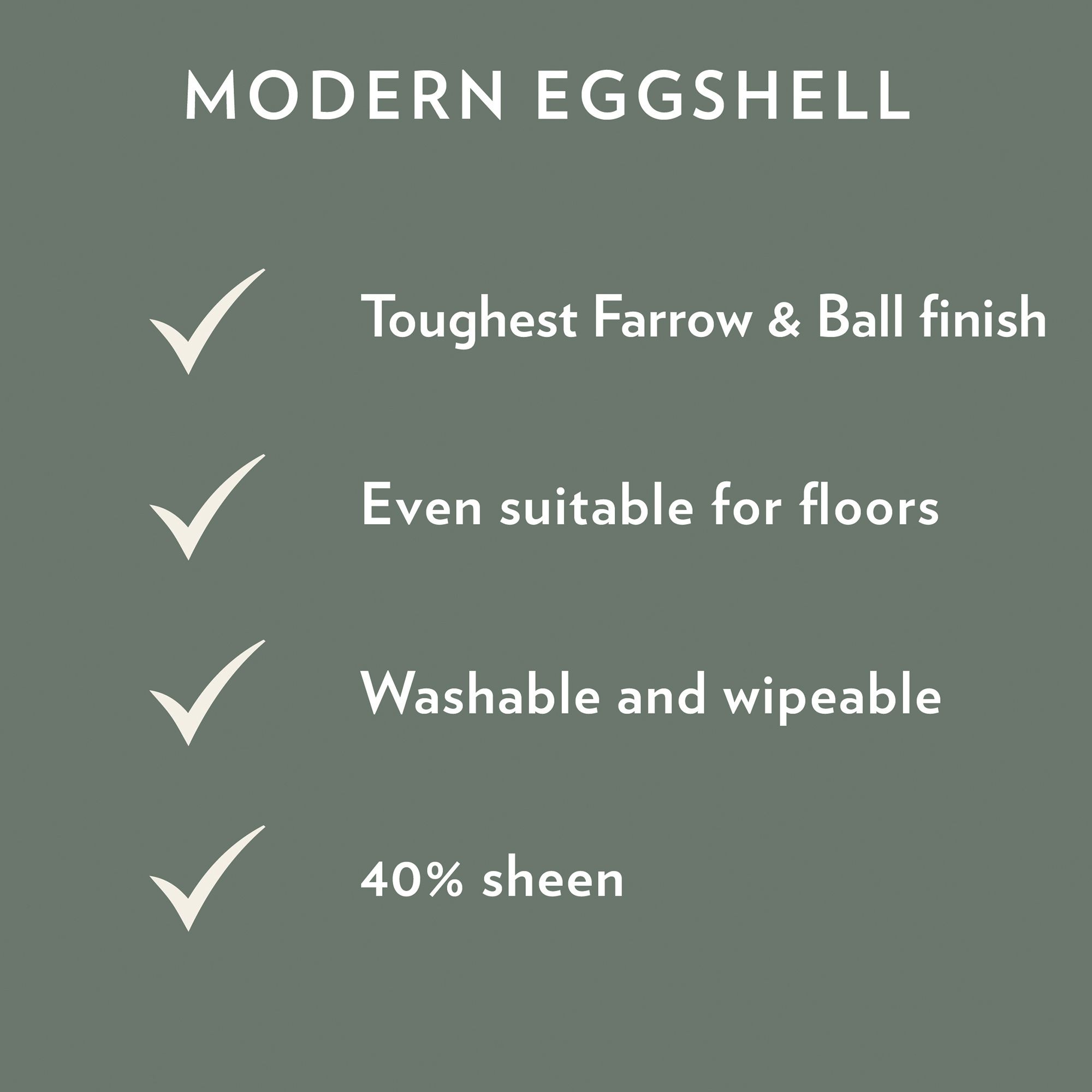 Farrow & Ball Modern Dibber No.312 Eggshell Metal & wood paint, 750ml