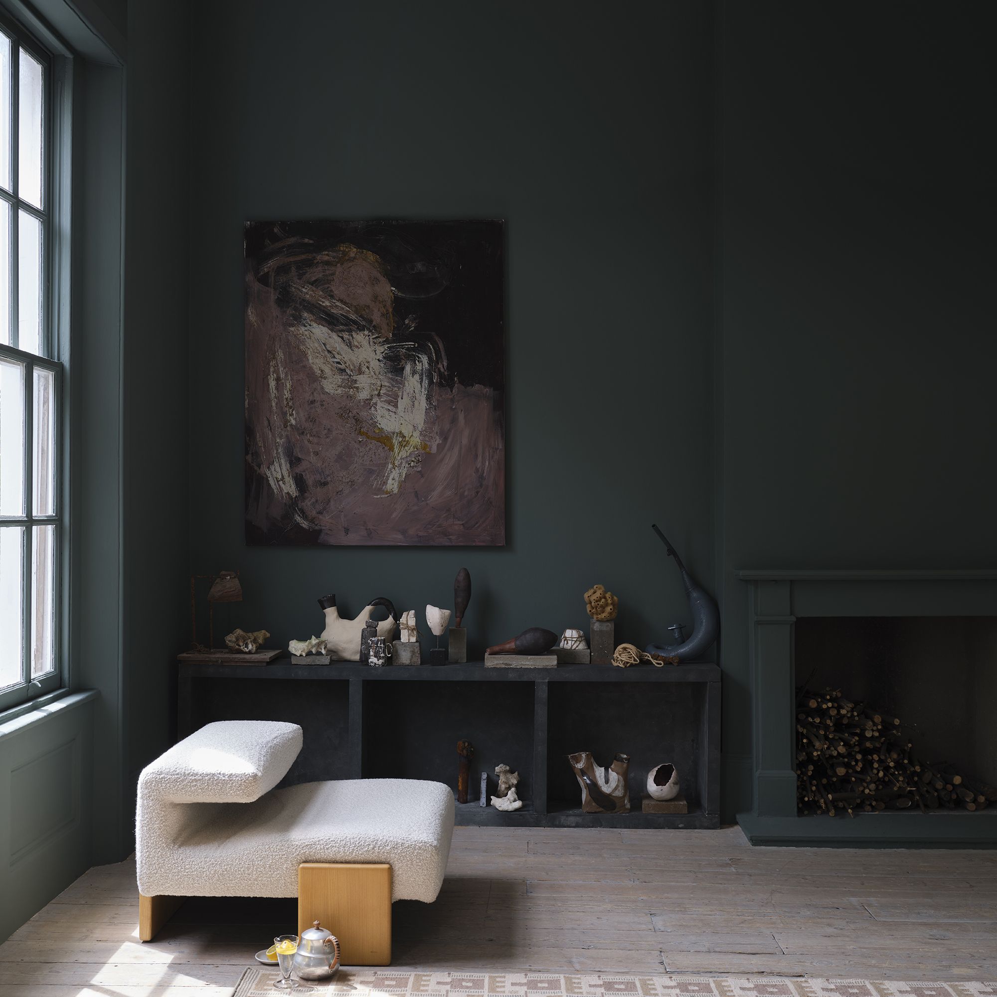 Farrow & Ball Modern Douter No.318 Matt Wall & ceiling Emulsion paint, 2.5L