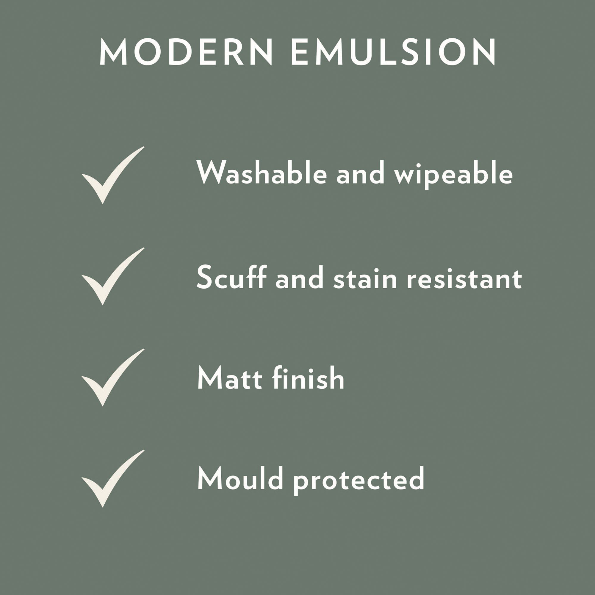 Farrow & Ball Modern Duster No.319 Matt Wall & ceiling Emulsion paint, 2.5L