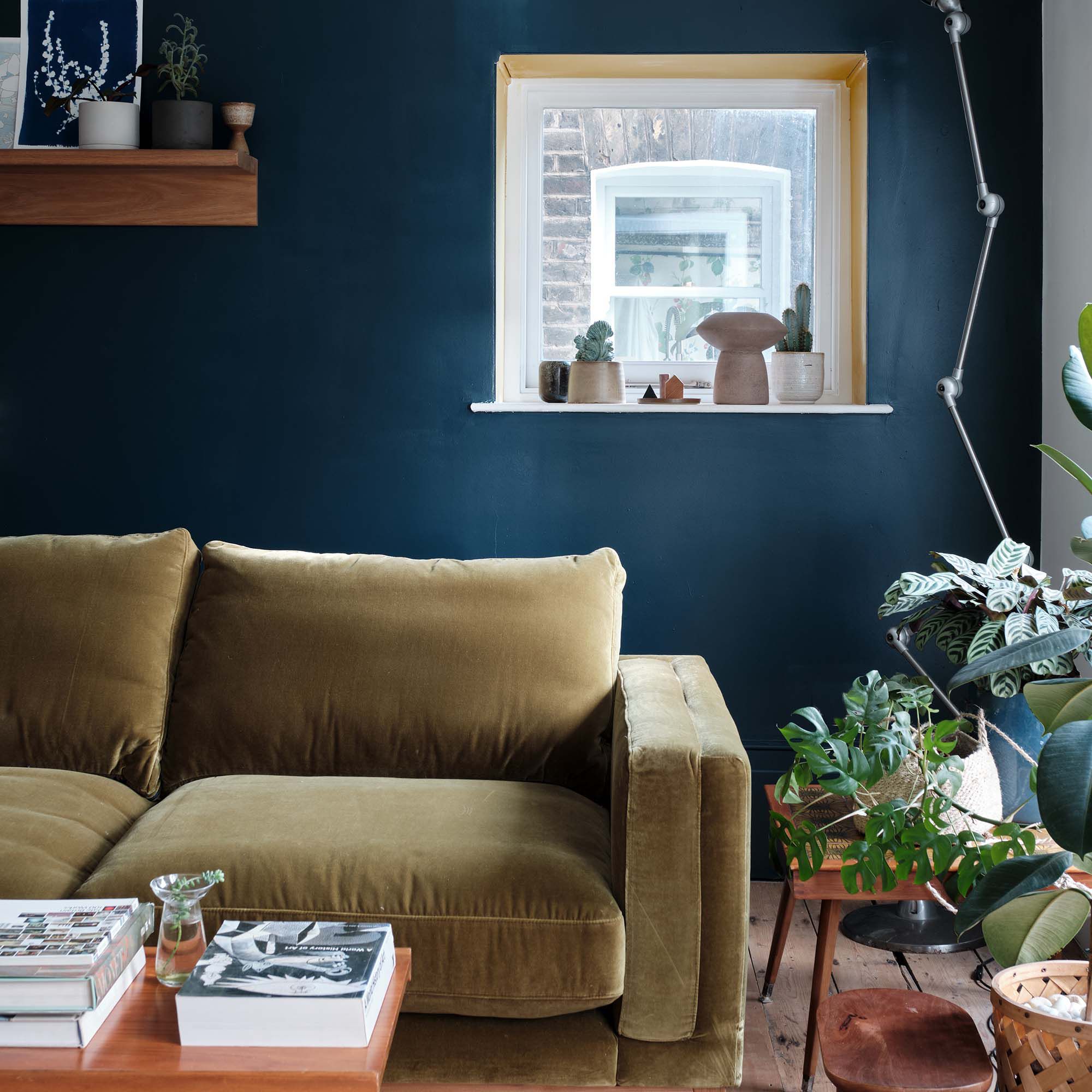 Farrow & Ball Modern Hague Blue No.30 Eggshell Paint, 750ml