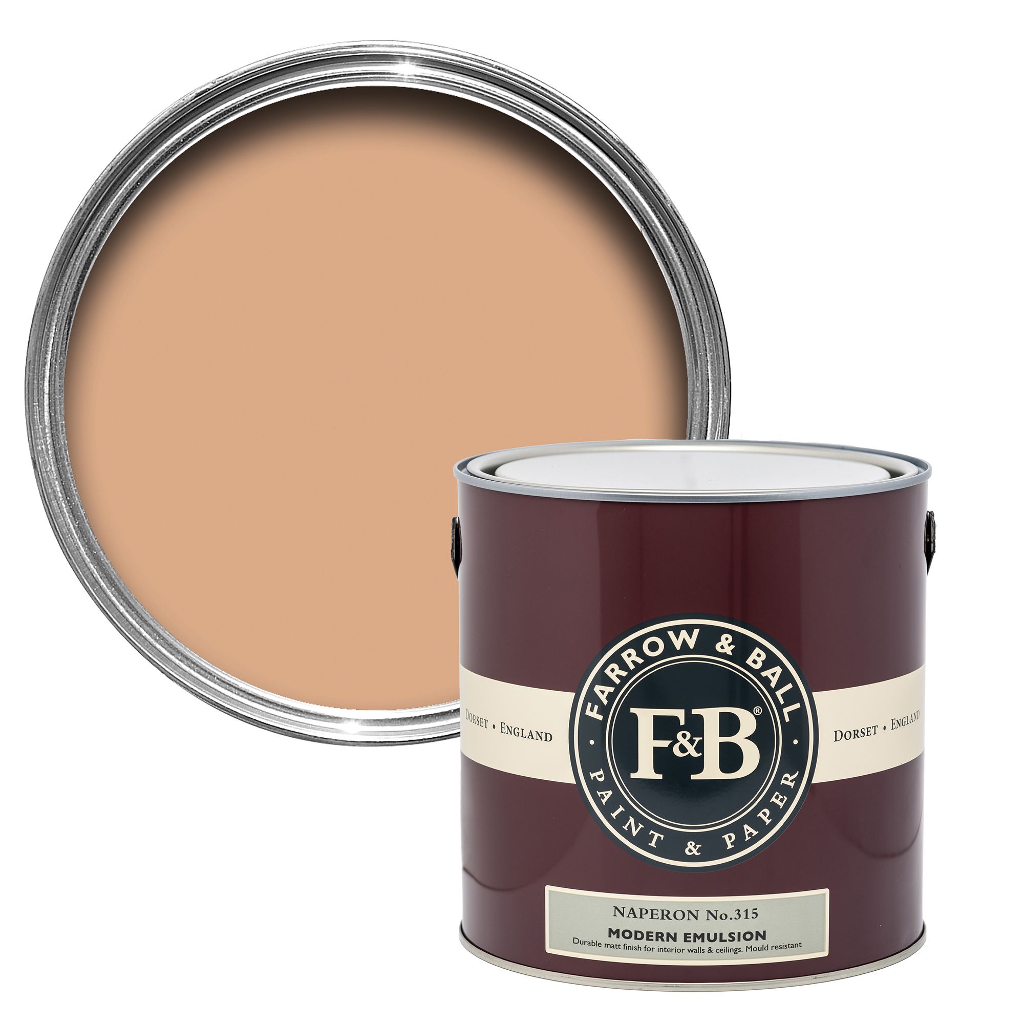 Farrow & Ball Modern Naperon No.315 Matt Wall & ceiling Emulsion paint, 2.5L