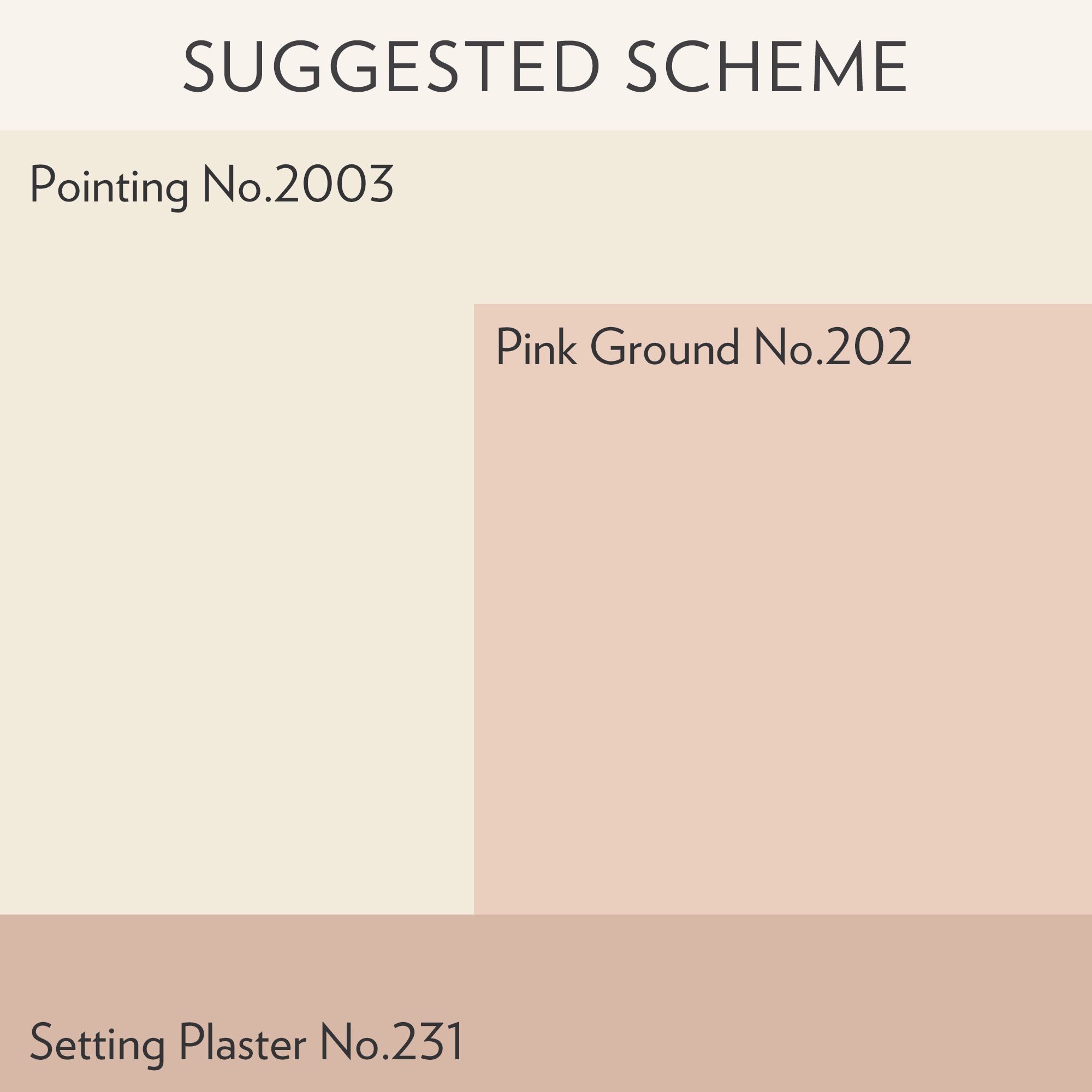 Farrow & Ball Pointing No.2003 Flat eggshell Multi-surface Topcoat Paint, 2.5L Tin