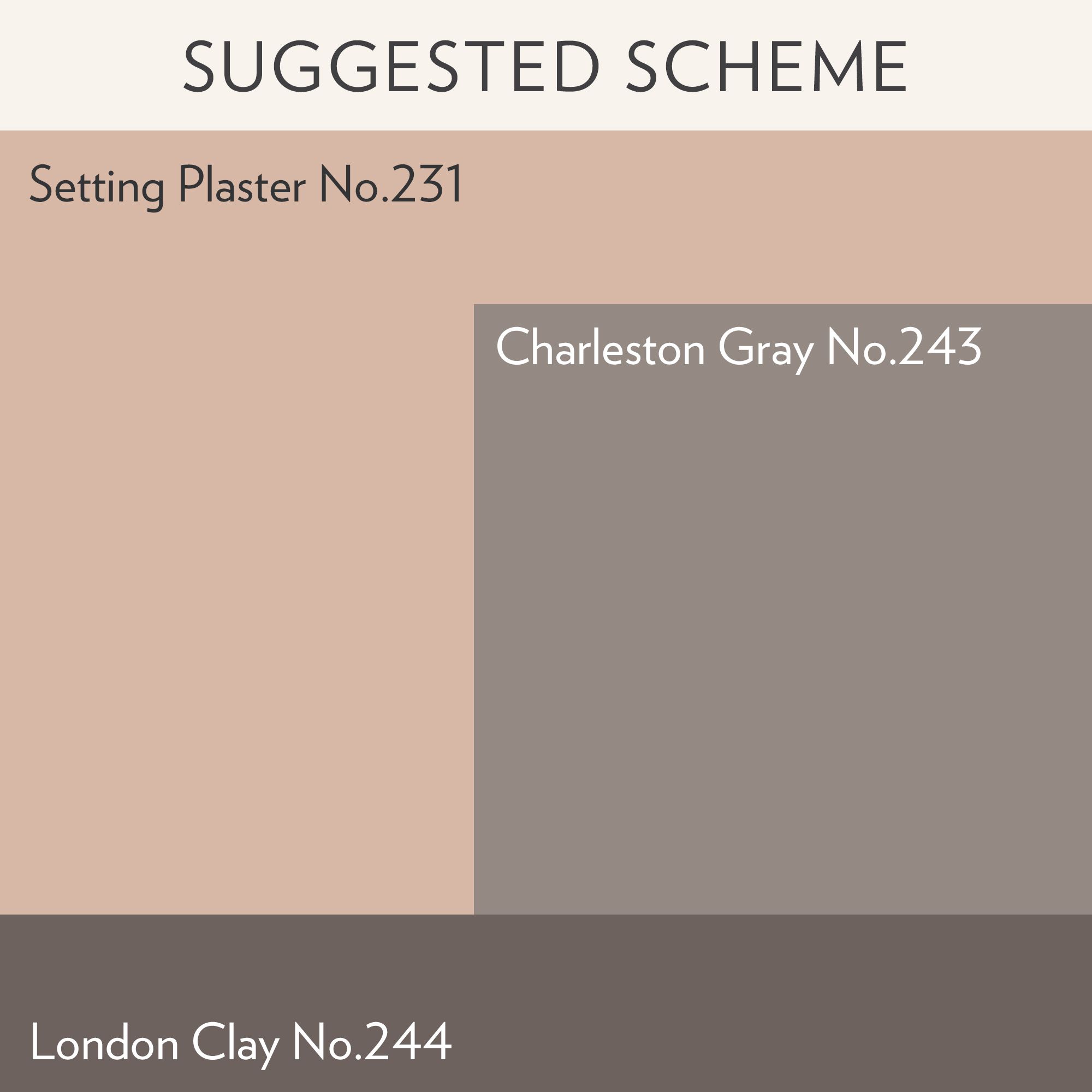 Farrow & Ball Setting Plaster No.231 Flat eggshell Multi-surface Topcoat Paint, 750ml Tin