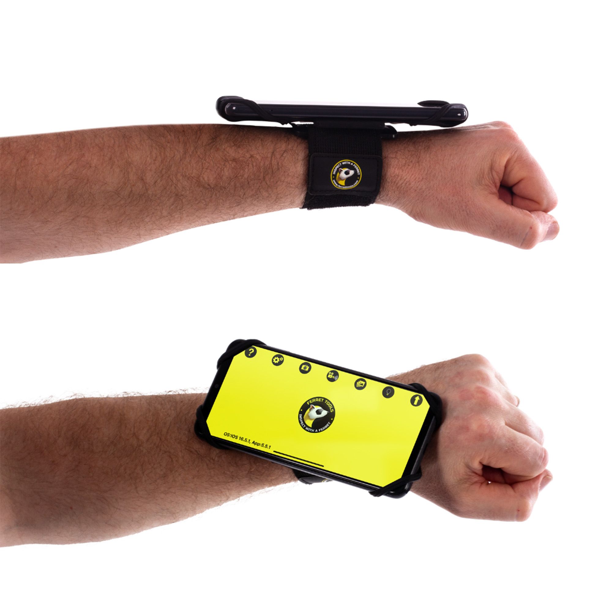 Ferret Tools Black Phone armband