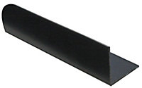 FFA Concept Black PVC Corner panel, (L)1m (W)15mm