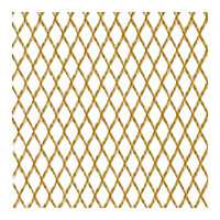 FFA Concept Gold effect Anodised Aluminium Sheet, (H)1000mm (W)500mm (T)1mm