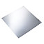 FFA Concept Silver effect Galvanised Steel Sheet, (H)500mm (W)500mm (T)1mm