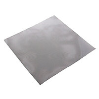 FFA Concept Silver effect Steel Sheet, (H)500mm (W)500mm (T)1mm