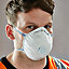 FFP2 Valved Disposable dust mask DS DTC 3M-F FFP2 NR D, Pack of 2