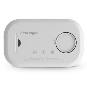 FireAngel FA6813 Wireless Standalone Carbon monoxide Alarm with Replaceable battery