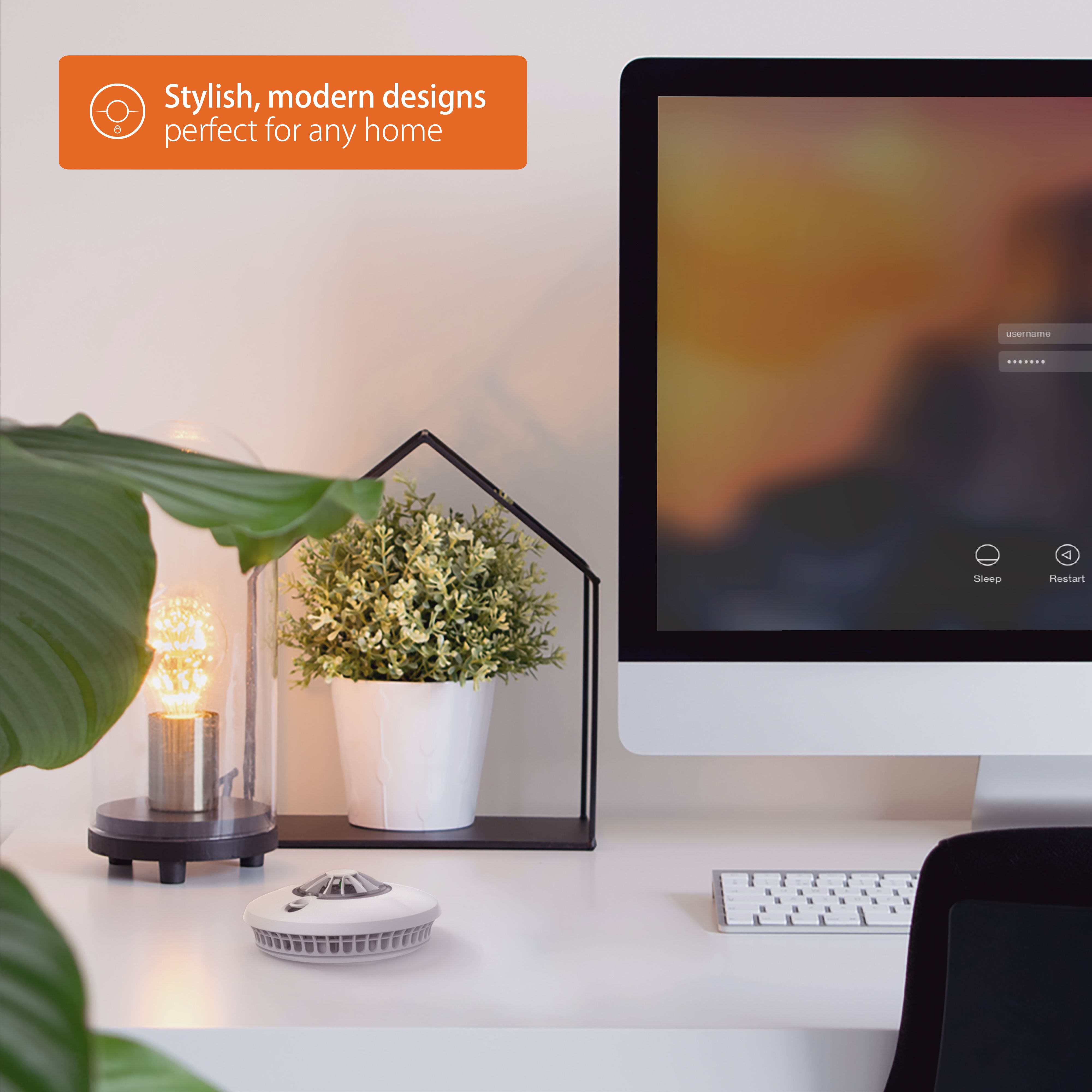 FireAngel Pro Connected Battery-powered Interlinked Smart Heat alarm