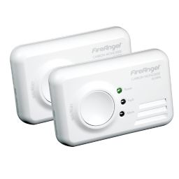 FireAngel TCO-9XQ Wireless Carbon monoxide Alarm with 7-year sealed battery, Pack of 2