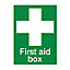 First aid box Self-adhesive labels, (H)200mm (W)150mm