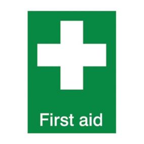 First aid Self-adhesive labels, (H)200mm (W)150mm