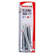 Fischer Electro zinc-plated Steel Sleeve anchor (L)86mm, Pack of 2