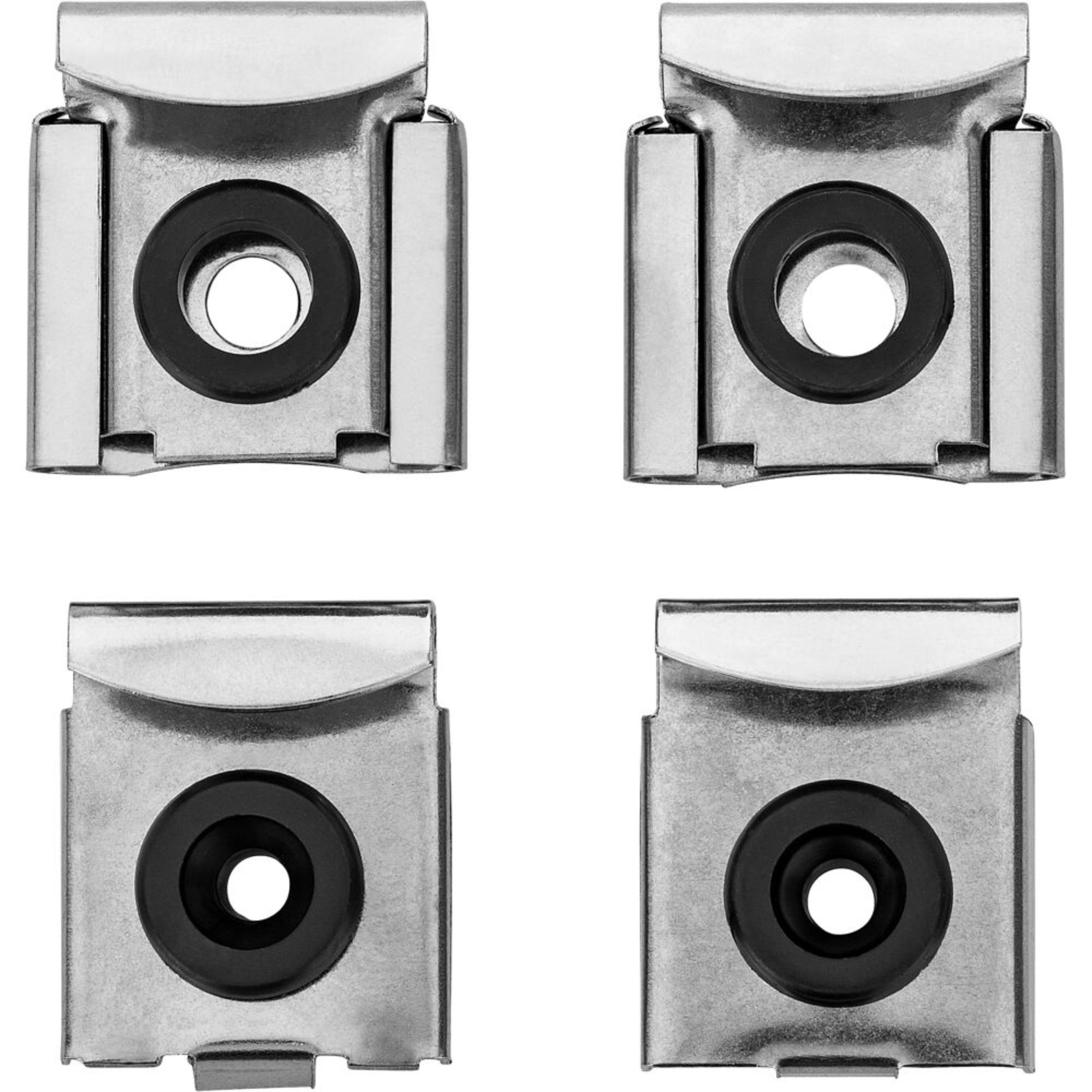 Fischer Grey Mirror screw (Dia)6mm (L)30mm, Pack of 4