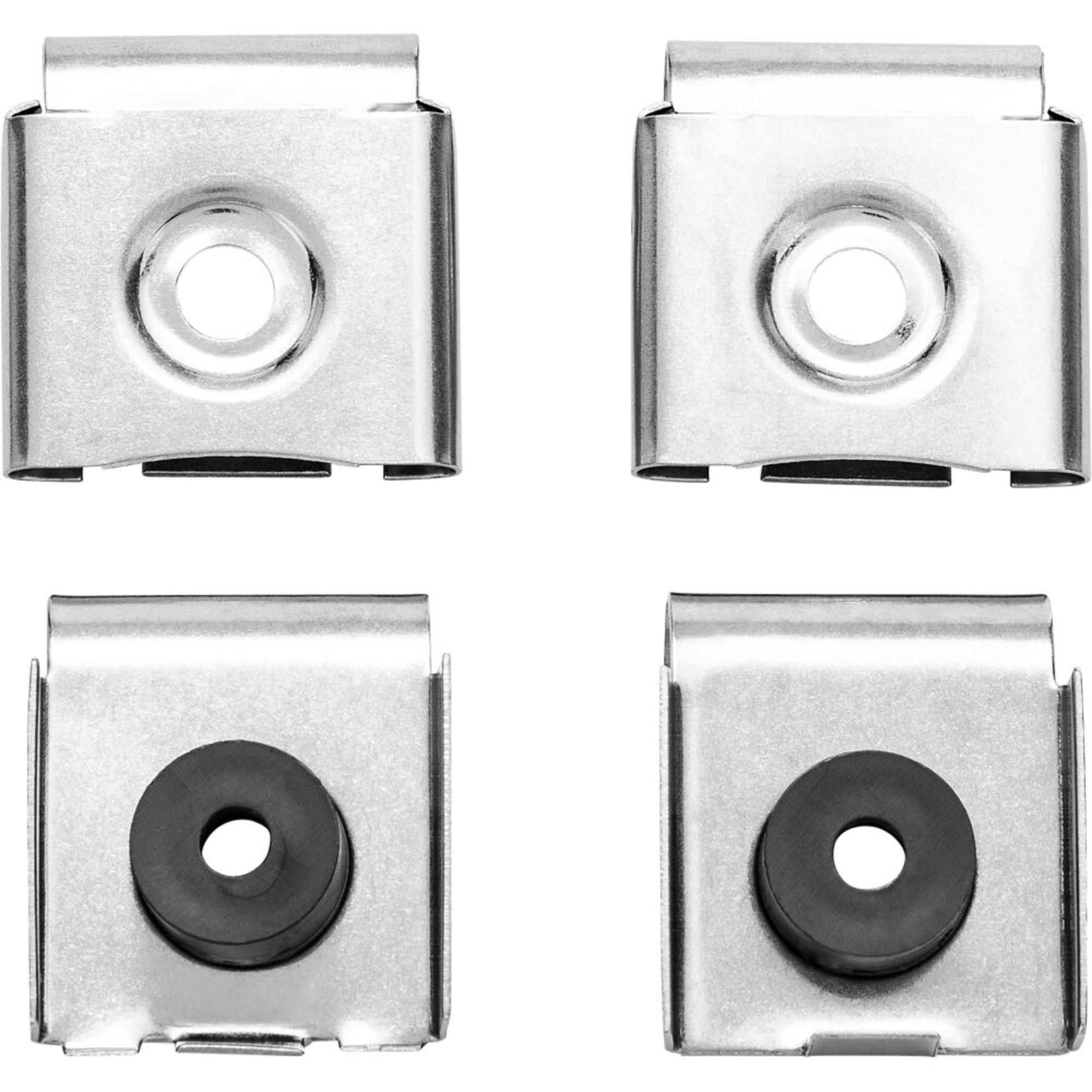 Fischer Grey Mirror screw (Dia)6mm (L)30mm, Pack of 4