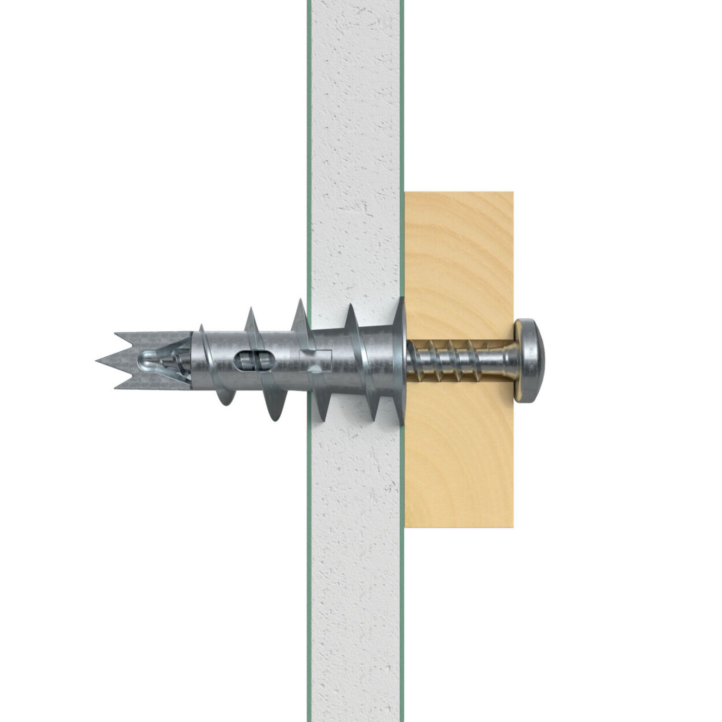 Fischer Self drill Plasterboard fixing (Dia)5mm (L)31mm, Pack of 25