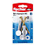 Fischer Toilet Fixing cap kit (L)70mm, Pack of 2