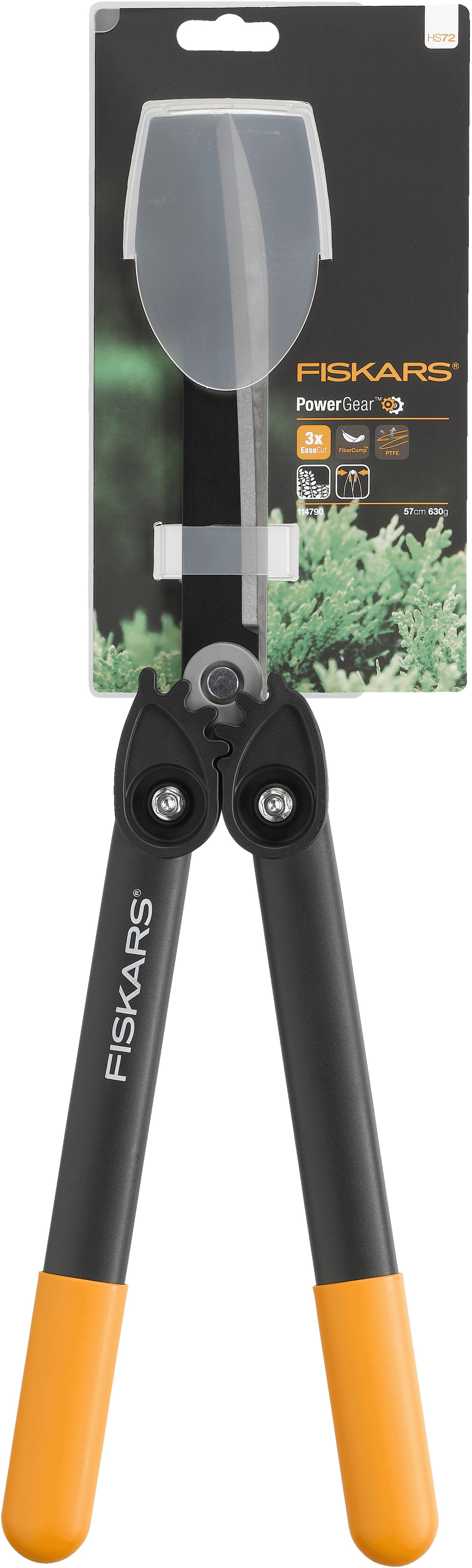 Fiskars PowerGear Geared Straight Hedge Shears