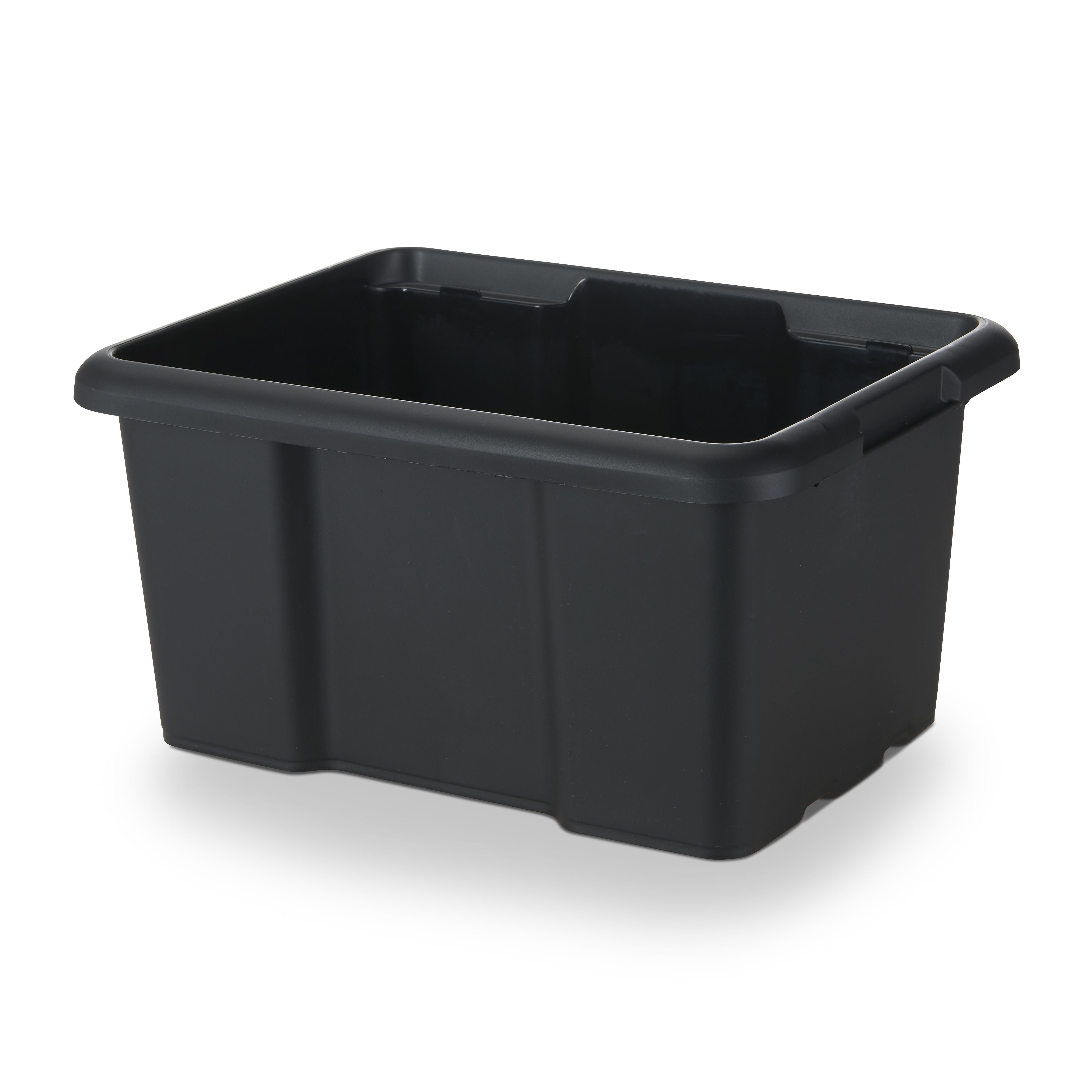 Allstore Heavy duty 36L Large Plastic Stackable Storage box with