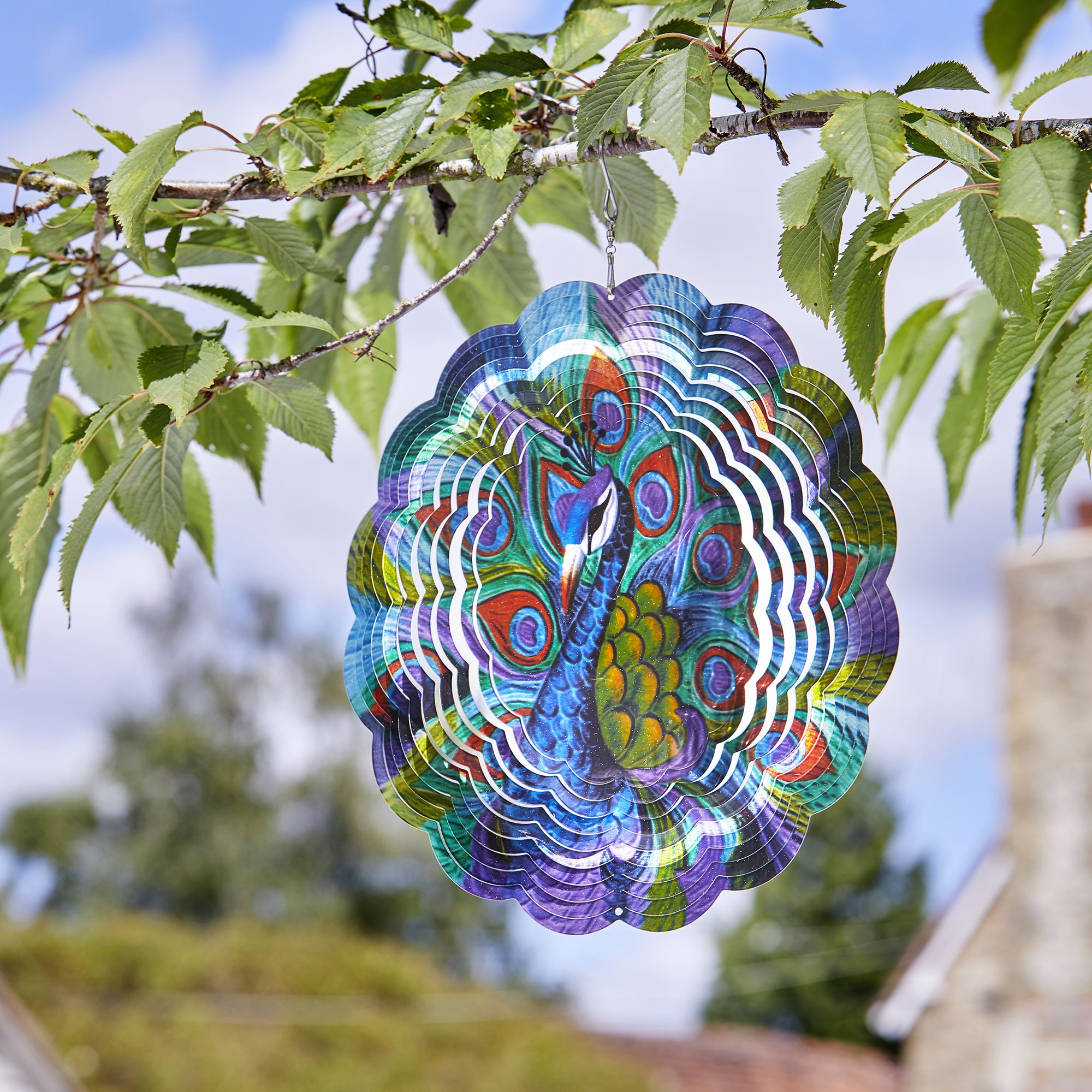 Flamboya Peacock Wind spinner 30cm