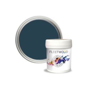 Fleetwood Blue Lagoon Vinyl matt Emulsion paint, 75ml Tester pot