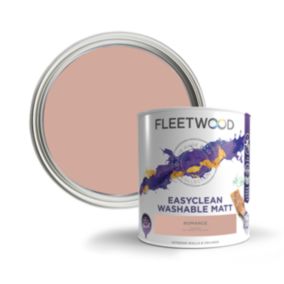 Fleetwood Easyclean Matt Romance Emulsion paint, 5L