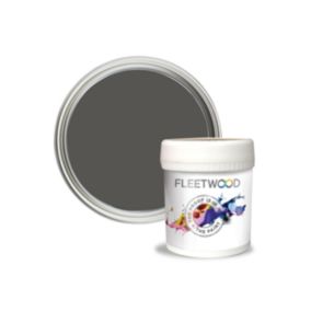 Fleetwood Elite Grey Vinyl matt Emulsion paint, 75ml Tester pot