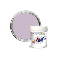 Fleetwood Inspired Lilac Soft sheen Emulsion paint, 75ml Tester pot