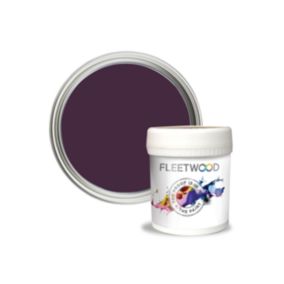 Fleetwood Twlight Purple Soft sheen Emulsion paint, 75ml Tester pot