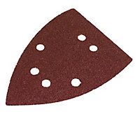 Flexovit 60 grit Corner sanding triangle set (L)145mm (W)150mm, Pack of 6