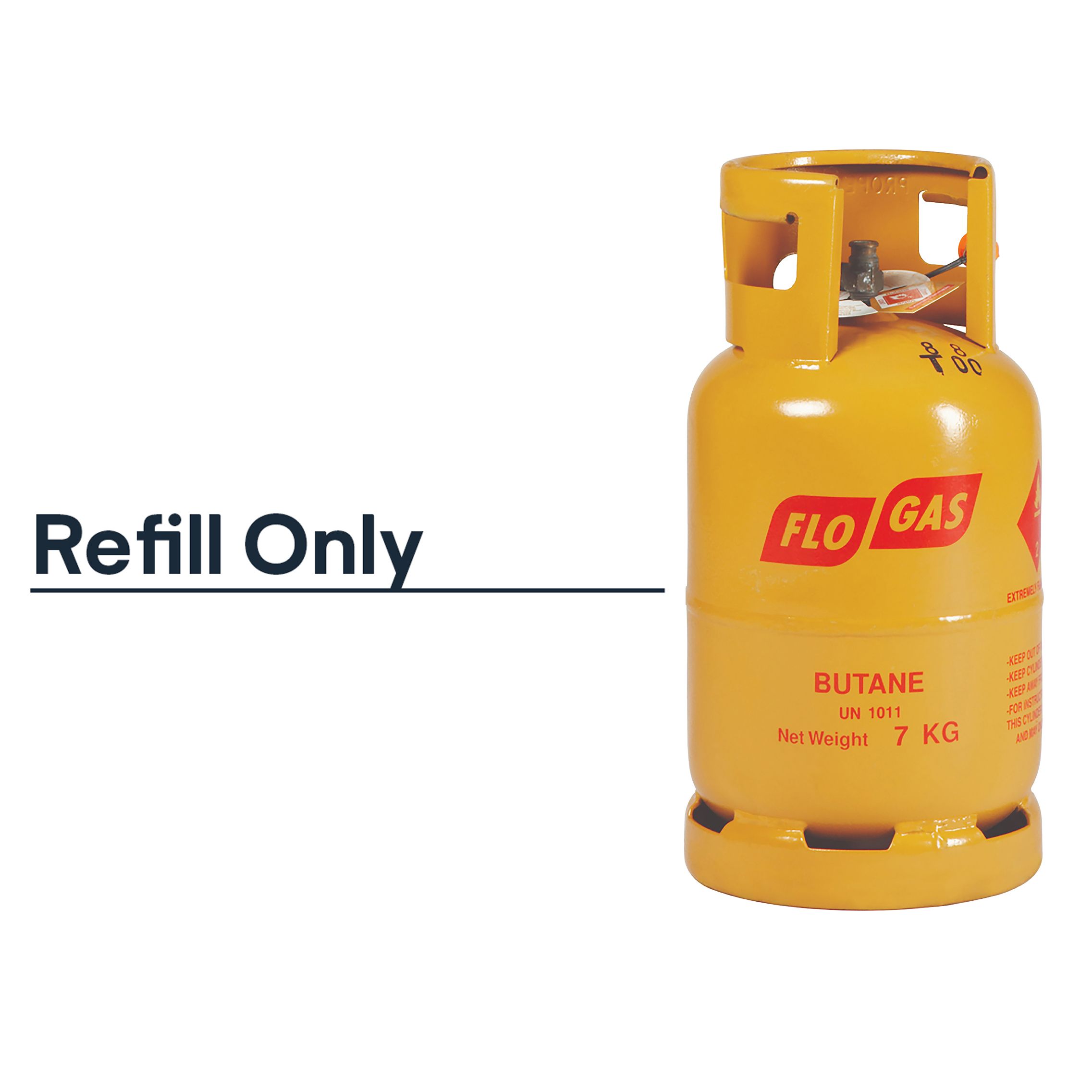 Flogas Butane Gas cylinder refill, 7kg - Existing contract required