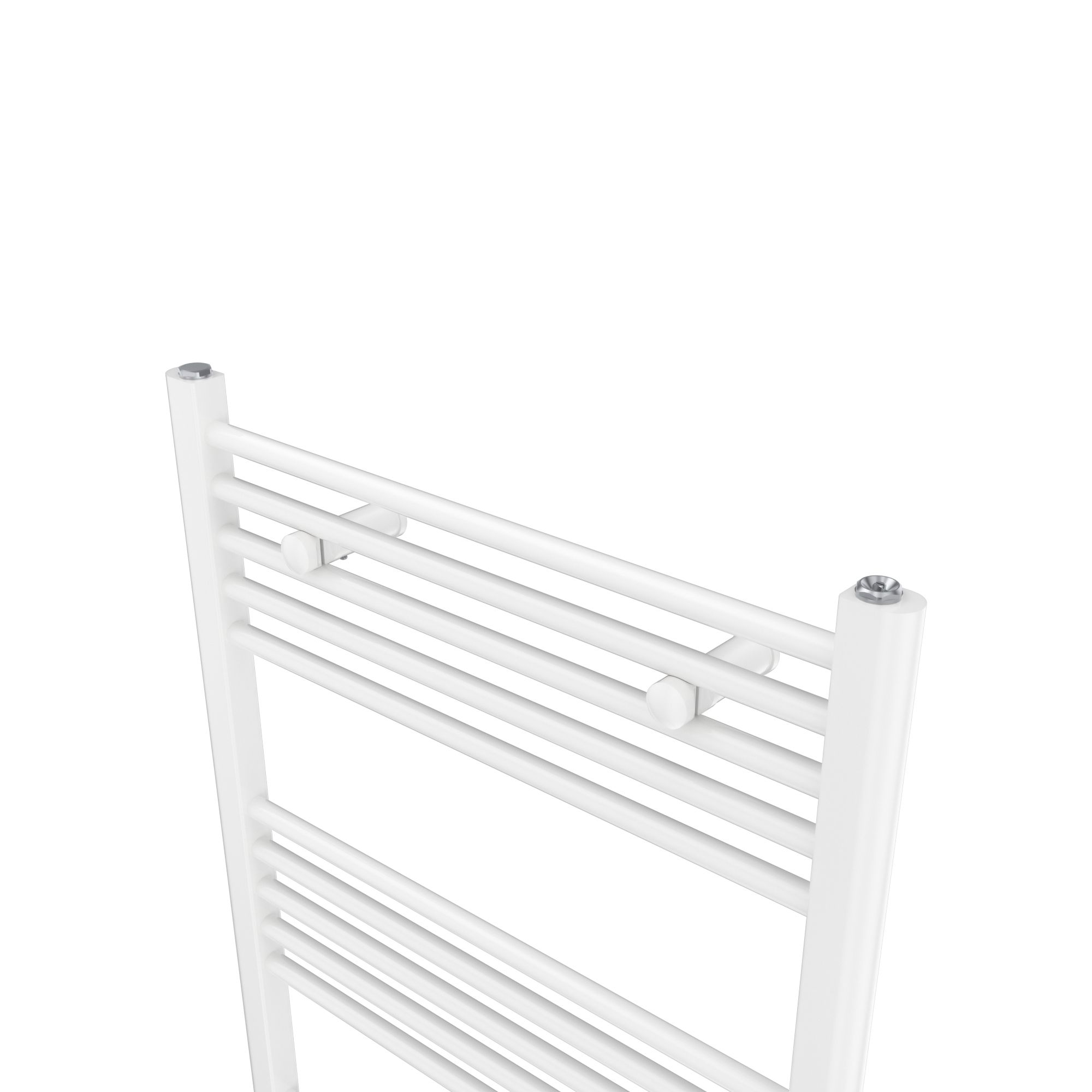 Flomasta Flat, White Vertical Flat Towel radiator (W)600mm x (H)1600mm