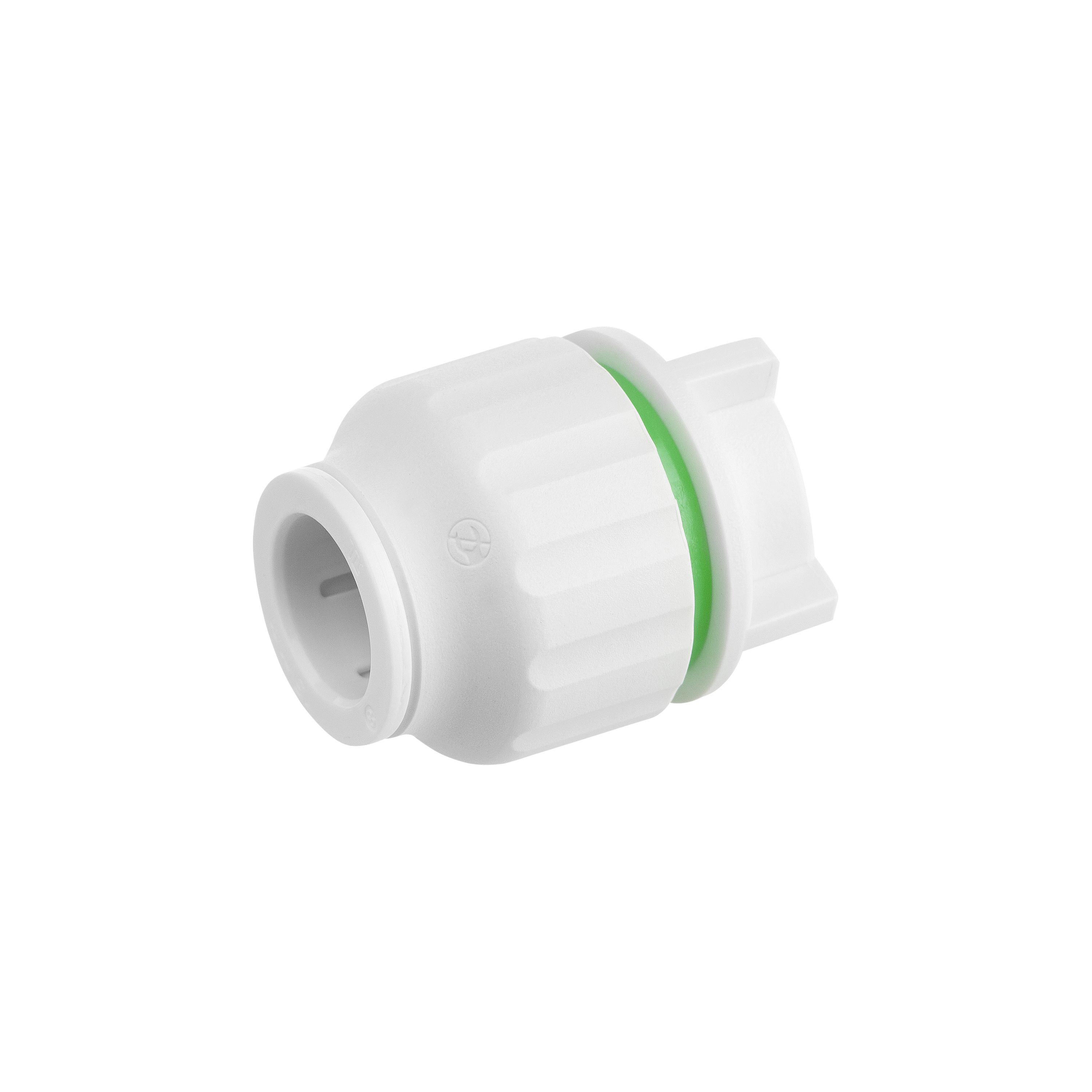 Flomasta PE-X Push-fit Stop end (Dia)15mm (Dia)33mm, Pack of 10