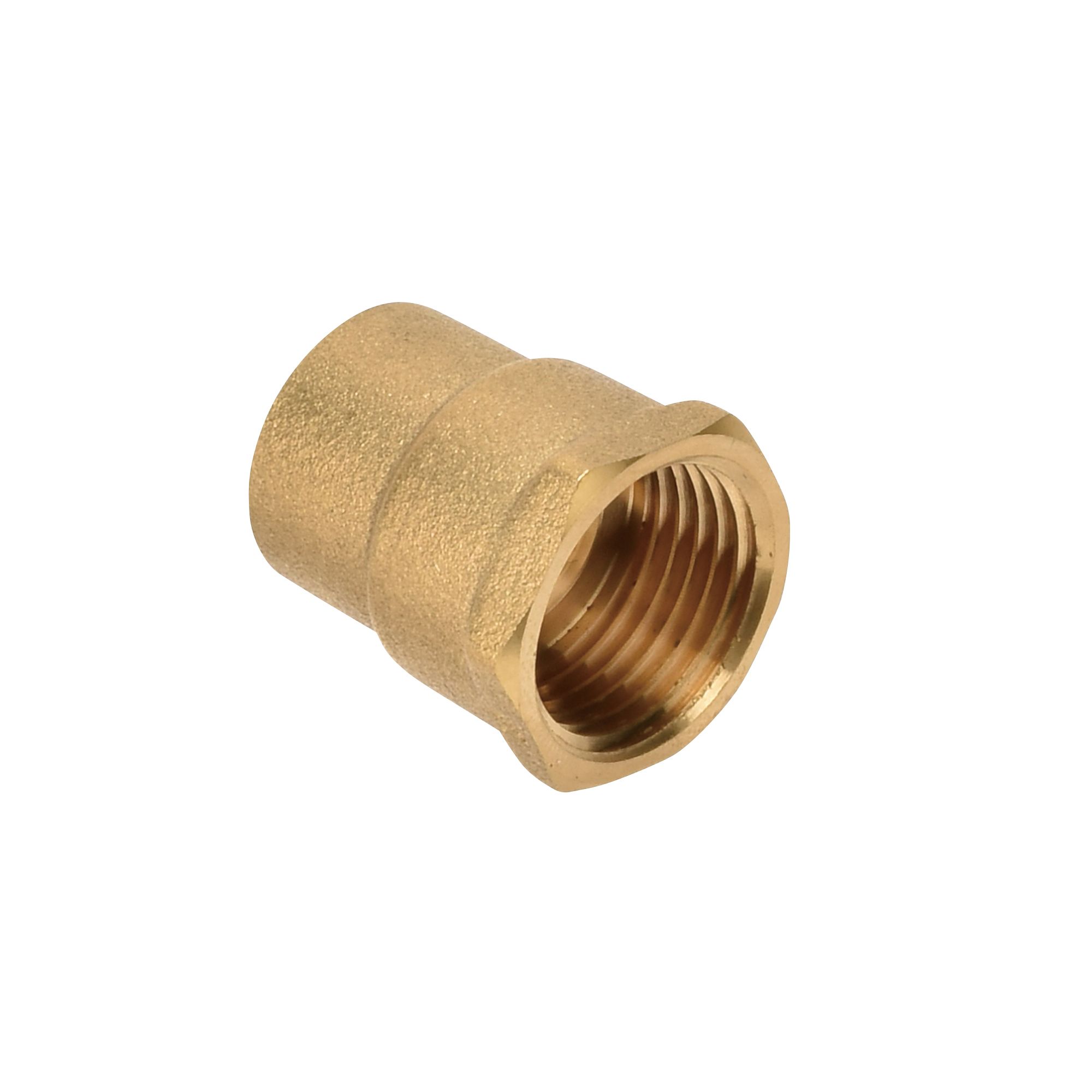 Flomasta Pipe fitting adaptor (Dia)15mm (Dia)12.7mm 15mm