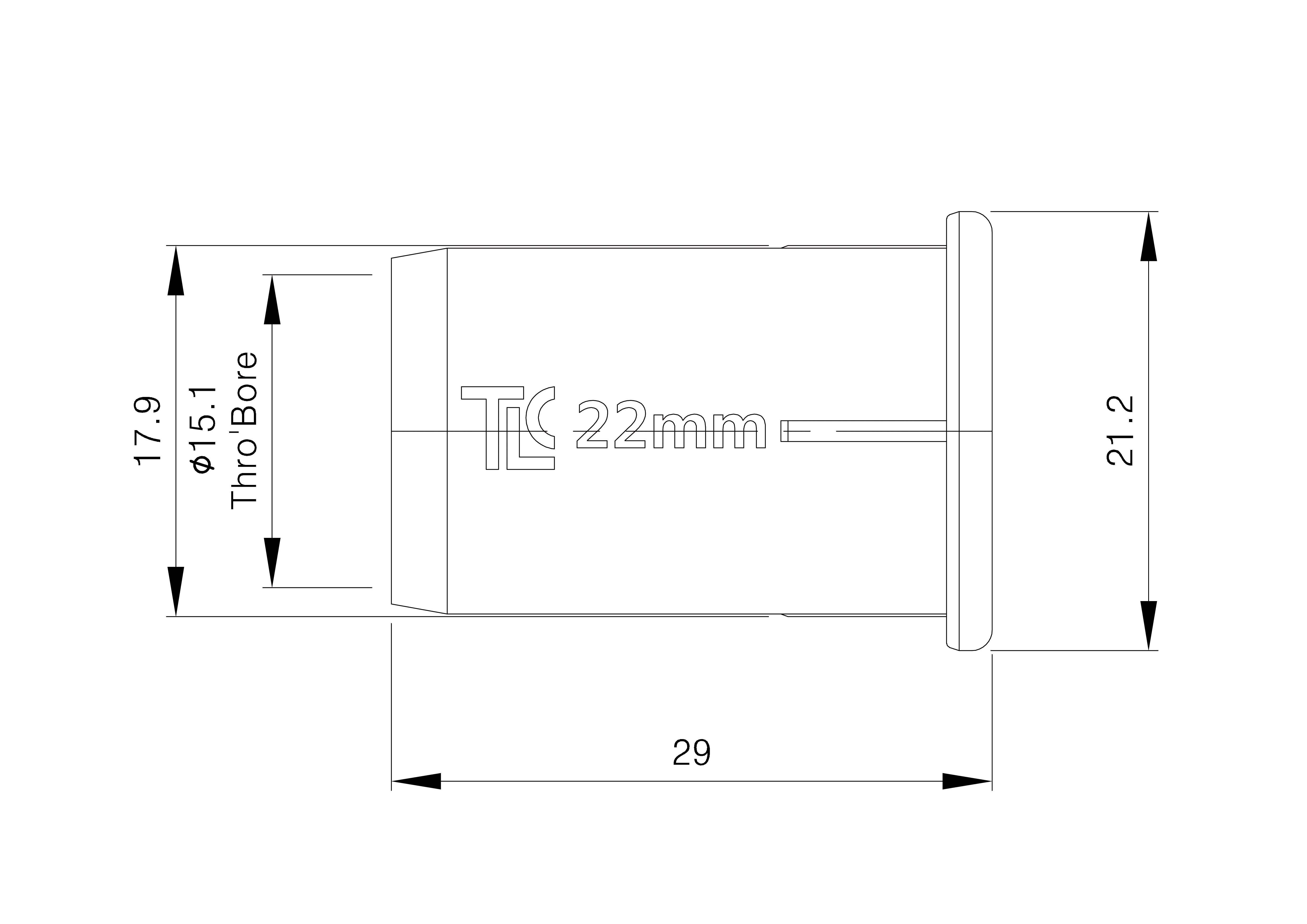 Flomasta White Polysulfone (PSU) Push-fit Pipe insert (Dia)22mm, Pack of 10