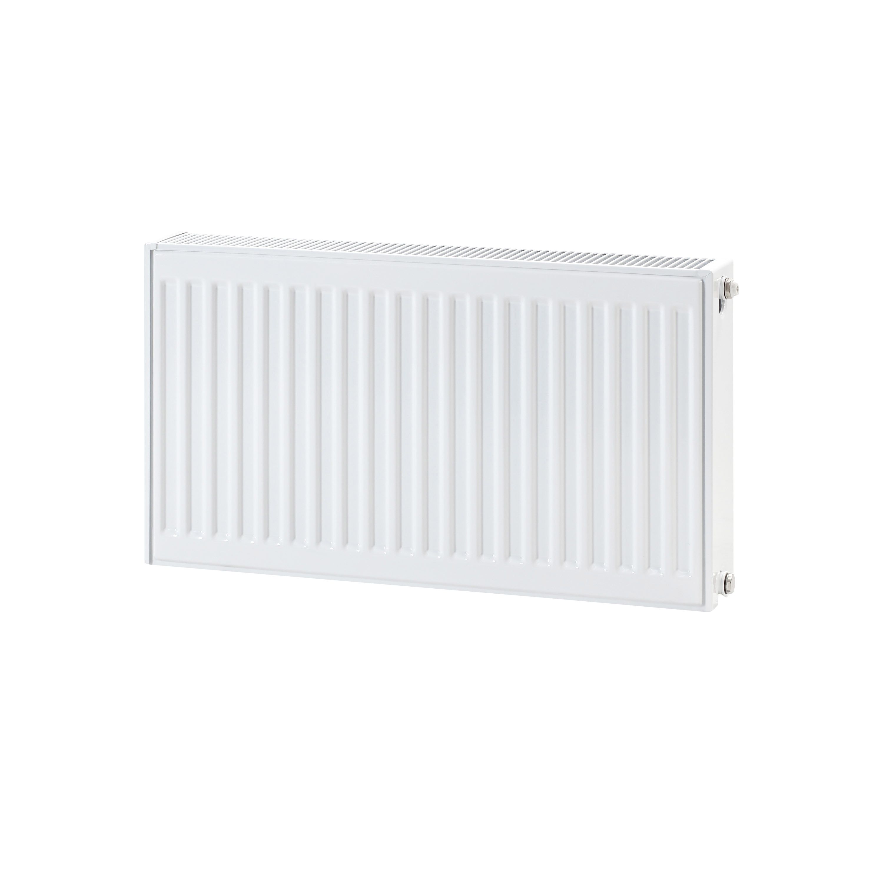 Flomasta White Type 22 Double Panel Radiator, (W)700mm x (H)400mm
