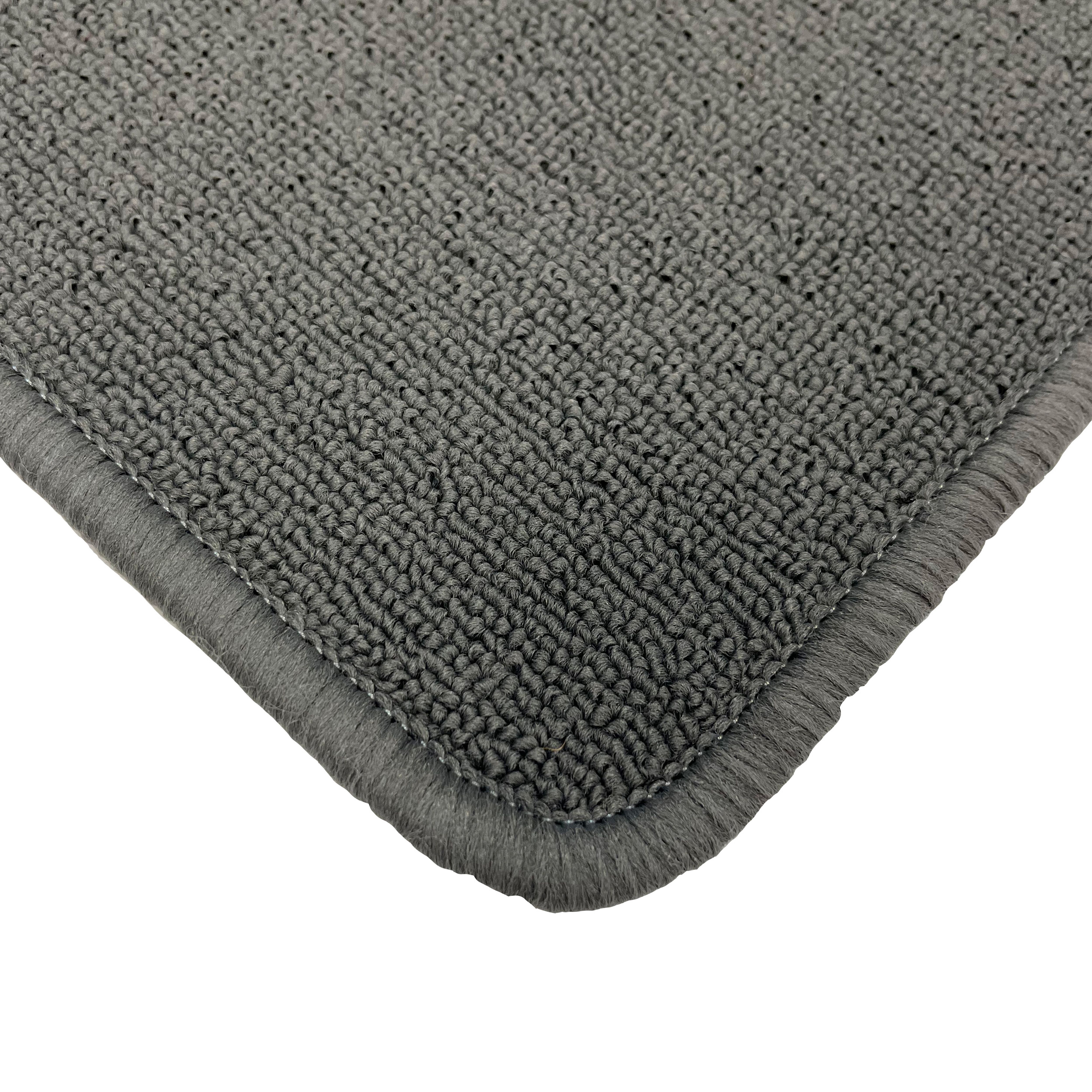 Flooring Grey Plain Door mat, 75cm x 50cm